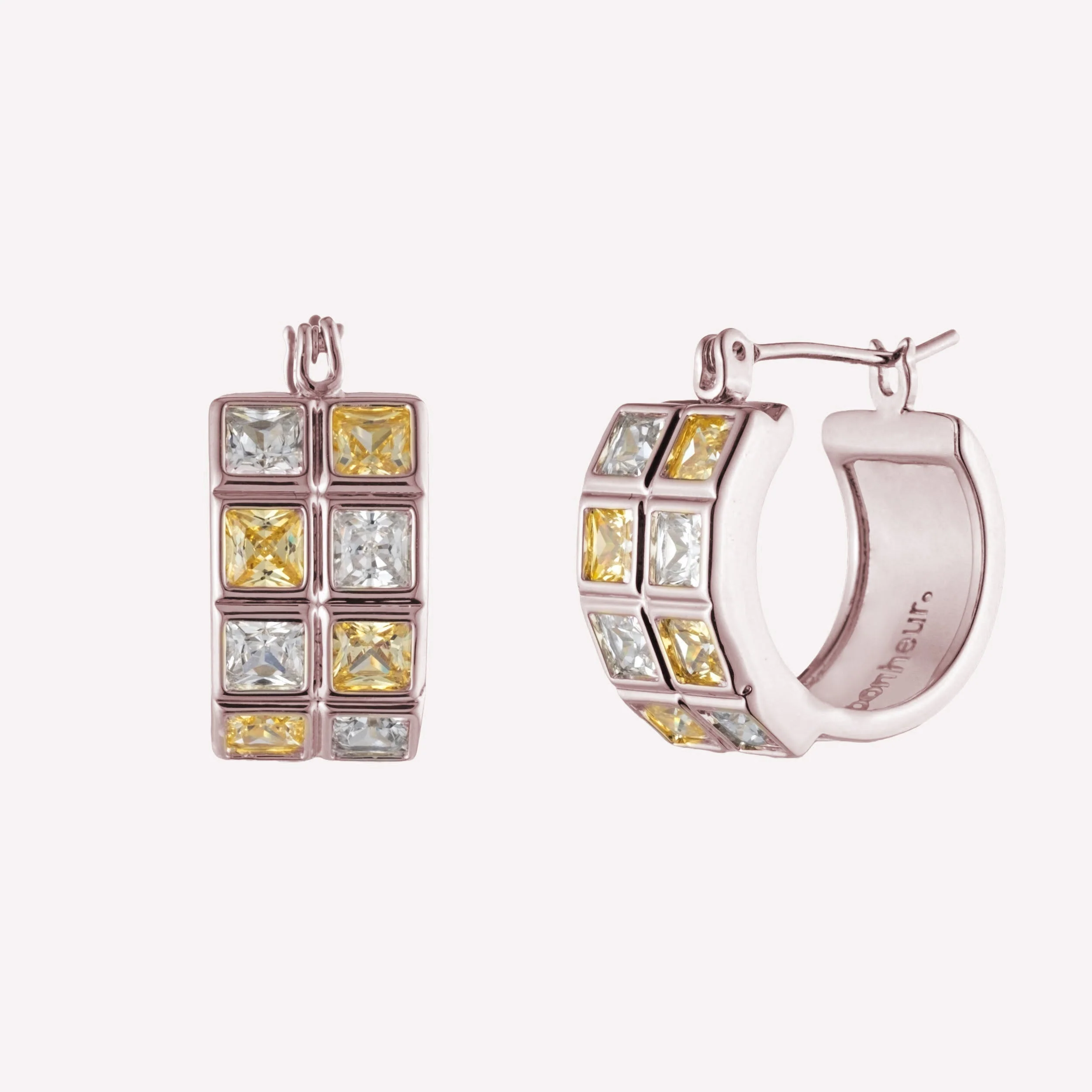Astor Chunky Huggie Hoops - Image 7