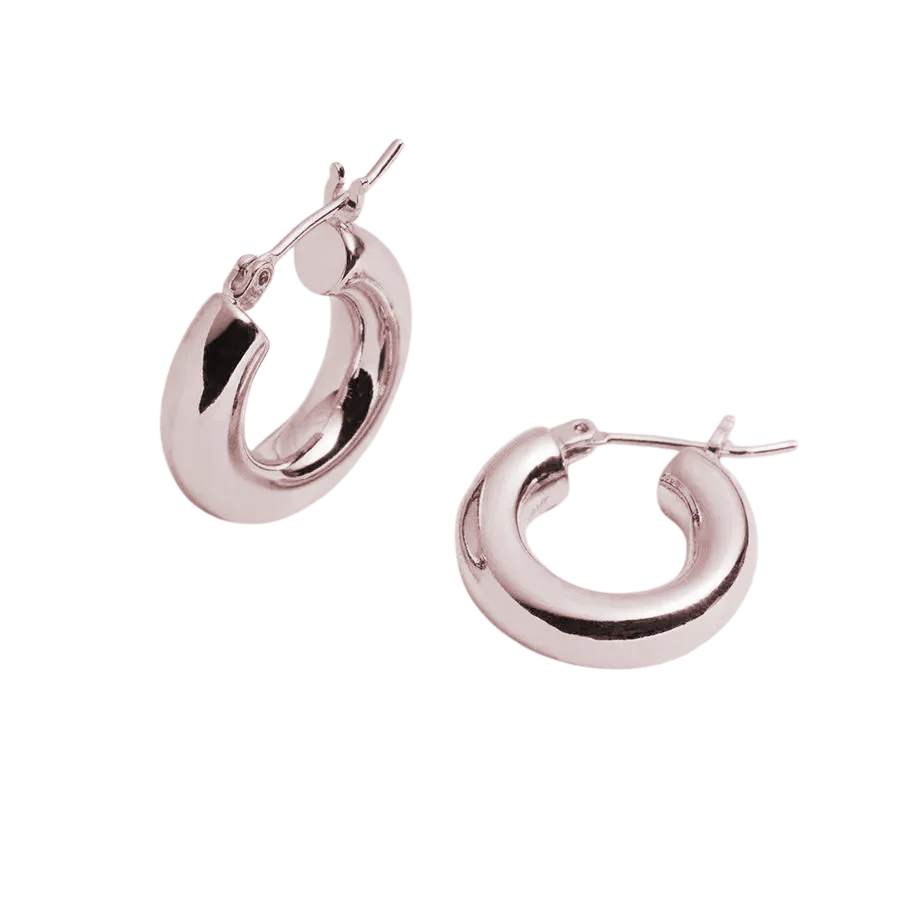 Holly Hollow Hoop Earrings - Image 10