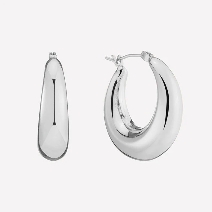 Large Puffy Hoops - Image 11