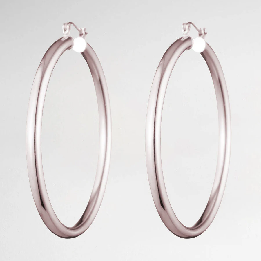 Selena Tube Hoop Earrings - Image 9