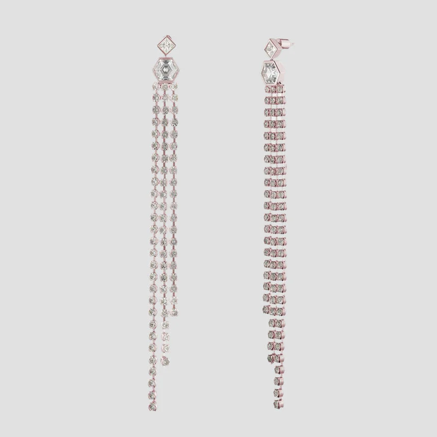 Siobhan Long Dangling Earrings - Image 6